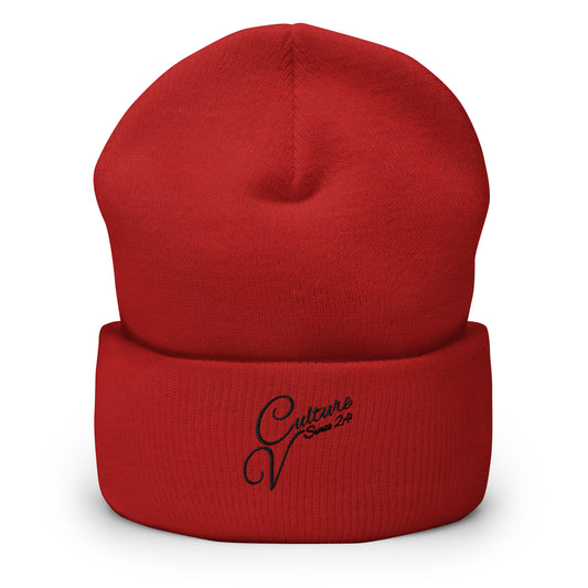 Culture Vulture Original – Beanie mit Umschlag