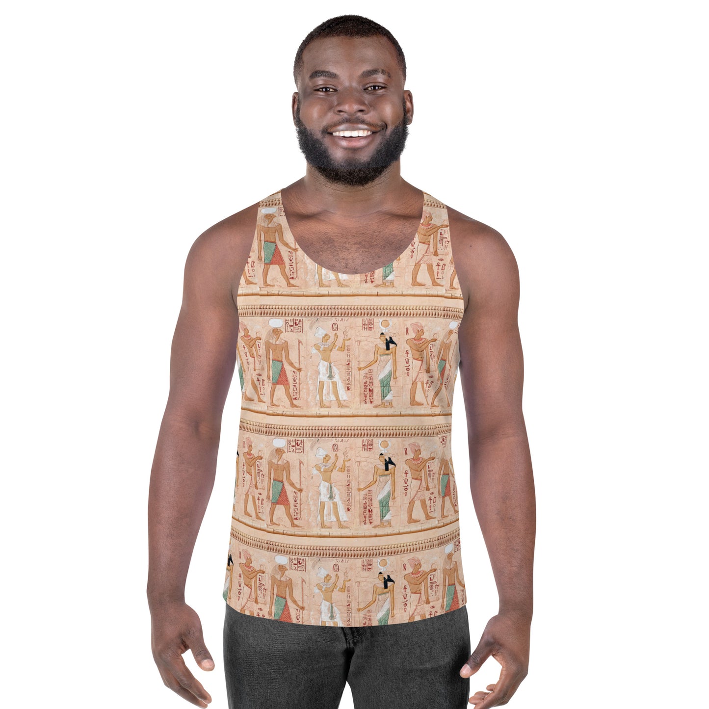 Egyptian Heliographs Unisex Tank Top