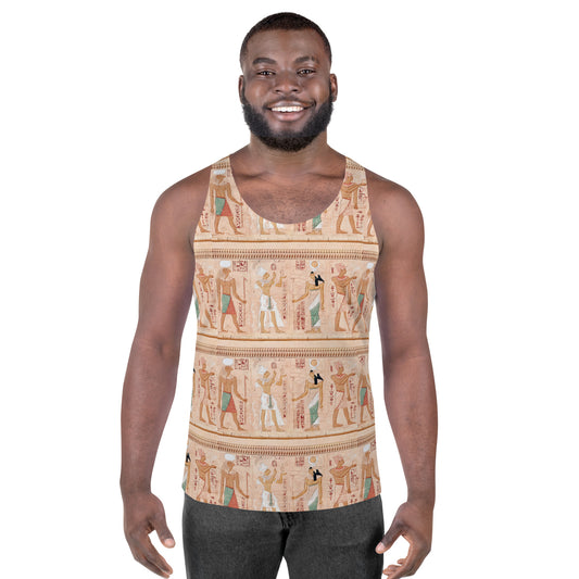 Egyptian Heliographs Unisex Tank Top