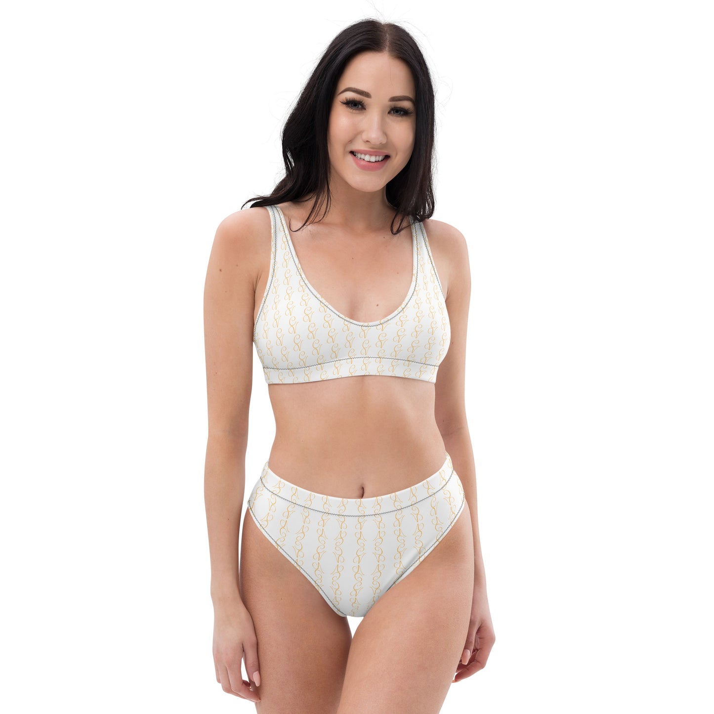 Culture Vulture  CV Printed - Recycled high-waisted bikini