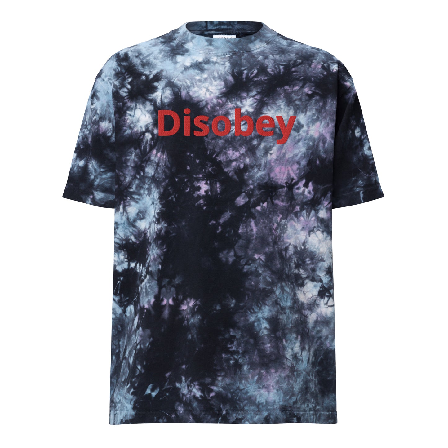 Disobey - "They Die" | Oversized tie-dye t-shirt