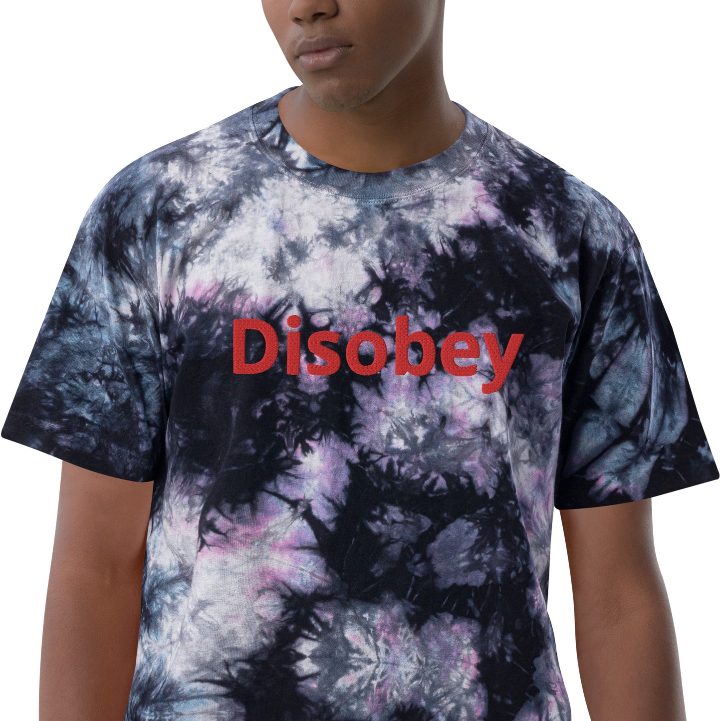 Disobey - "They Die" | Oversized tie-dye t-shirt