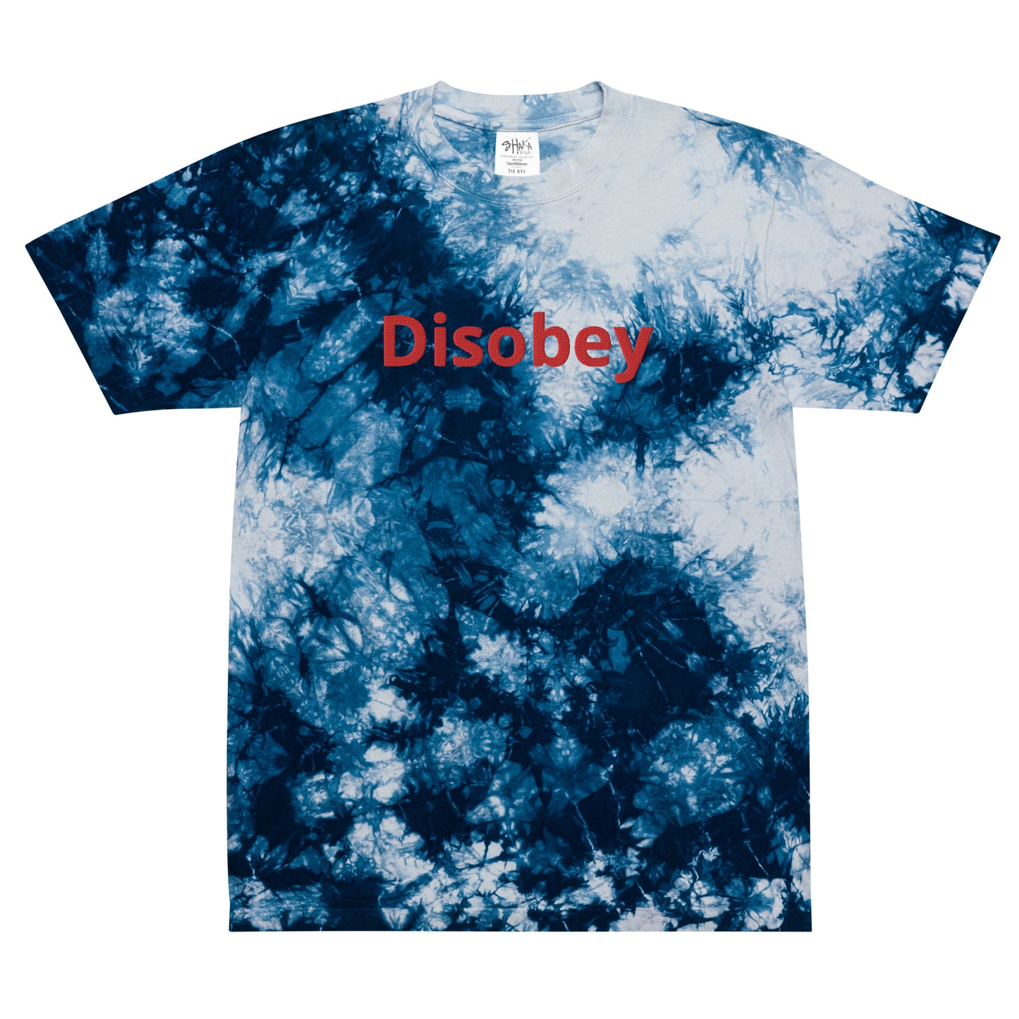 Disobey - "They Die" | Oversized tie-dye t-shirt