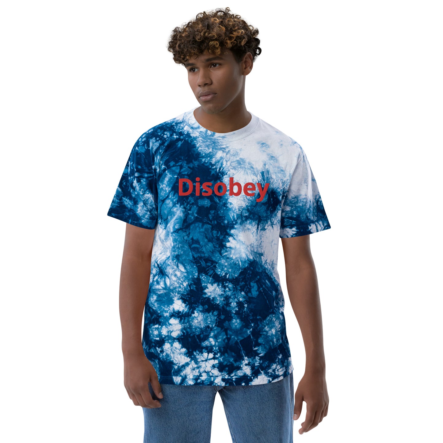 Disobey - "They Die" | Oversized tie-dye t-shirt