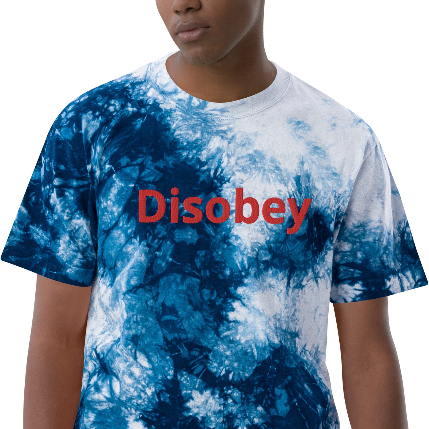 Disobey - "They Die" | Oversized tie-dye t-shirt